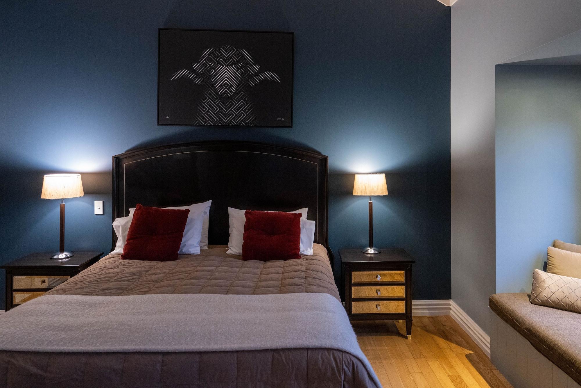 Parehua Resort Martinborough Luaran gambar A bedroom at the hotel